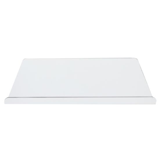 

Acrylic Cutting Counter Board with Lip Non Slip Clear Cutting Board for Kitchen L белый