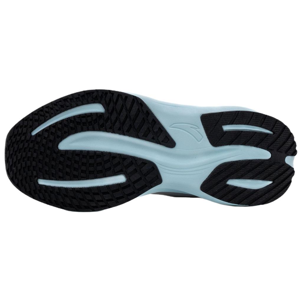 Anta Cloud Tracking Comfortable Shock Absorbing Lightweight Low Top Casual Running Shoes Women sneaker White Blue 122515522-3