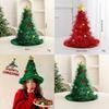 Topper Tree Christmas Hat With Plush Ball Decor For Home Decor And Celebrations