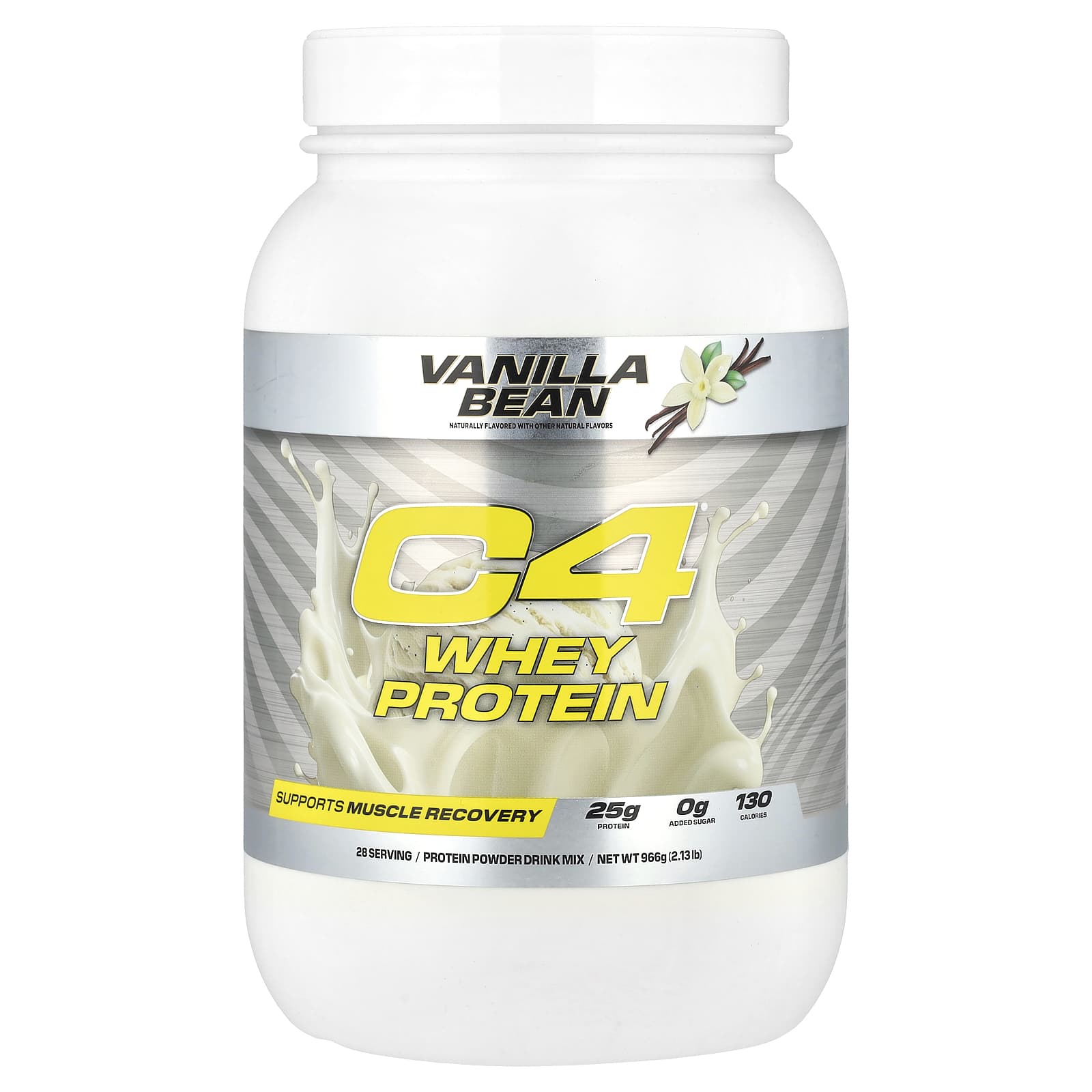 

C4 / Cellucor, C4® Whey Protein, Vanilla Bean, 2.13 lb (966 g)