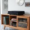 Soft Brushed Fabric Dust Cover For AT LP70XBT Record Player Convenient Use And Storage
