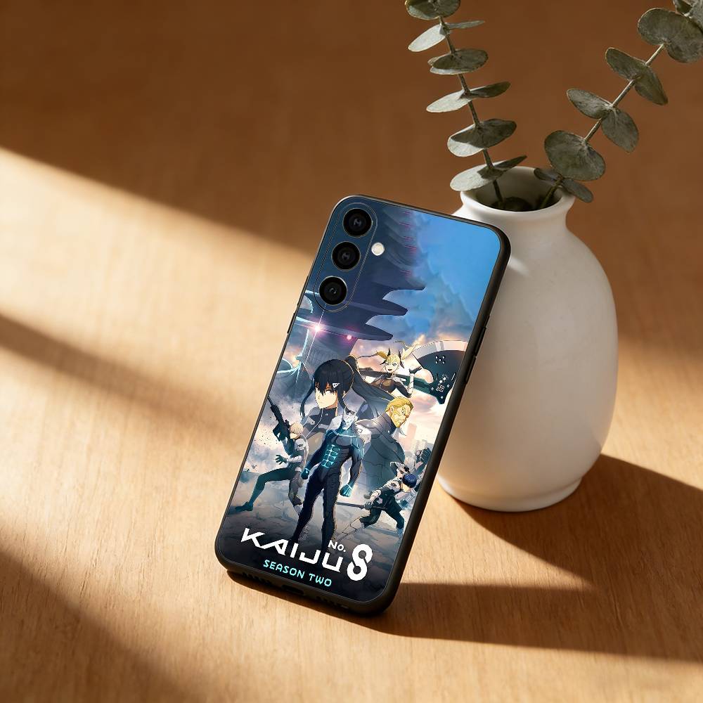 Hot K-Kaiju No8 Anime Phone Case For Samsung Galaxy A91,80,73,72 ,71,53,52,32 ,31,22,21s,20,Soft Black Case Samsung a53 5g