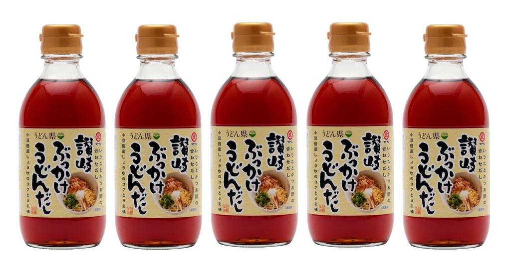 Takesan Sanuki Bukkake Udon Dashi 300ml x 5 bottles