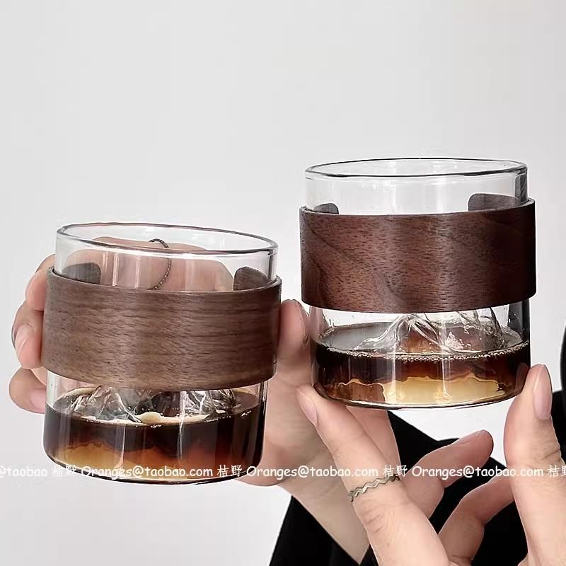 Mount Fuji Anti-Scald High Temp Resistant Japanese Coffee Cup