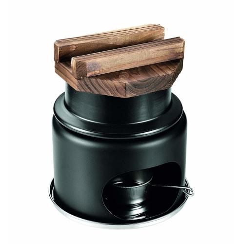 PEARL METAL Kamameshi (Japanese-style Kamameshi) Set with Stove, 1-cup Capacity, Ceramic, Japanese Kaiseki Style, HB-5223