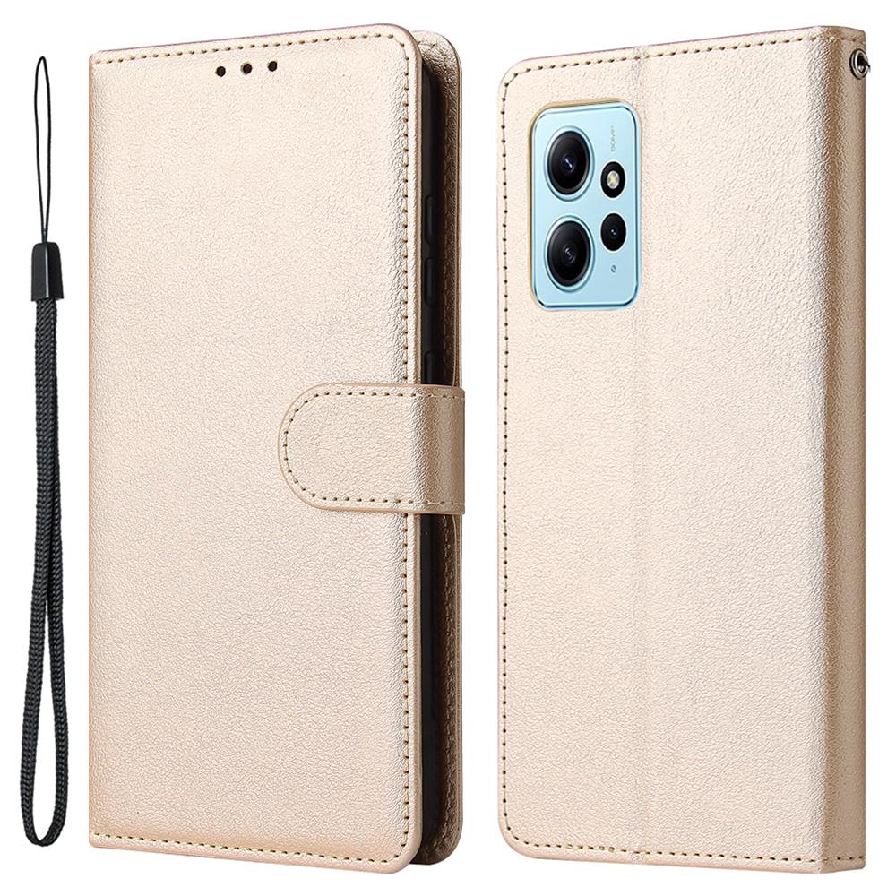 For Xiaomi Redmi Note 12 4G Full Protection Case PU Leather Flip Design Phone Cover