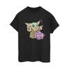 Star Wars Womens/Ladies The Mandalorian Spooky Cooking Cotton Boyfriend T-Shirt