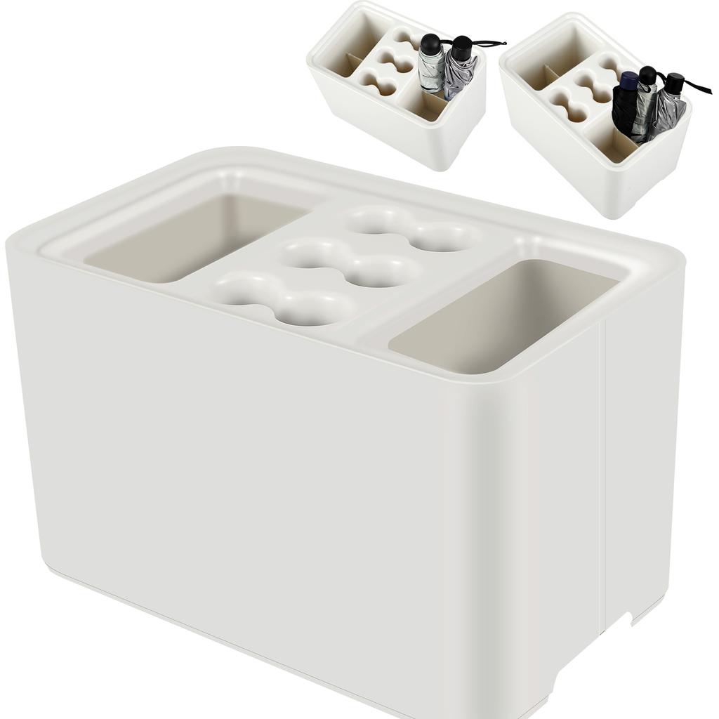 Umbrella Holder Umbrella Draining Storage Rack Umbrella Storage Umbrella Holder Bin Rain with Removable Drip Anti-Slip Base