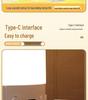 Eye-friendly LED Night Light: Bedroom, Dormitory, Desk & Bedside Lamp with Charging Function - Popular Atmosphere Lamp for Students