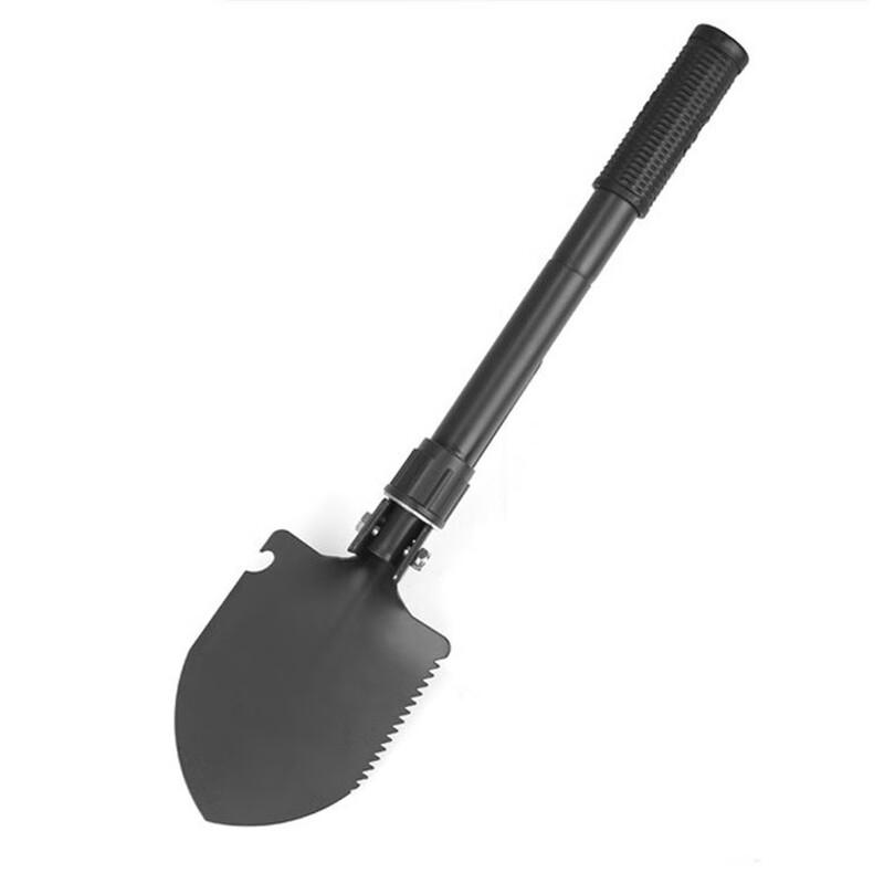 Outdoor Portable Folding Shovel Pickaxe with Compass