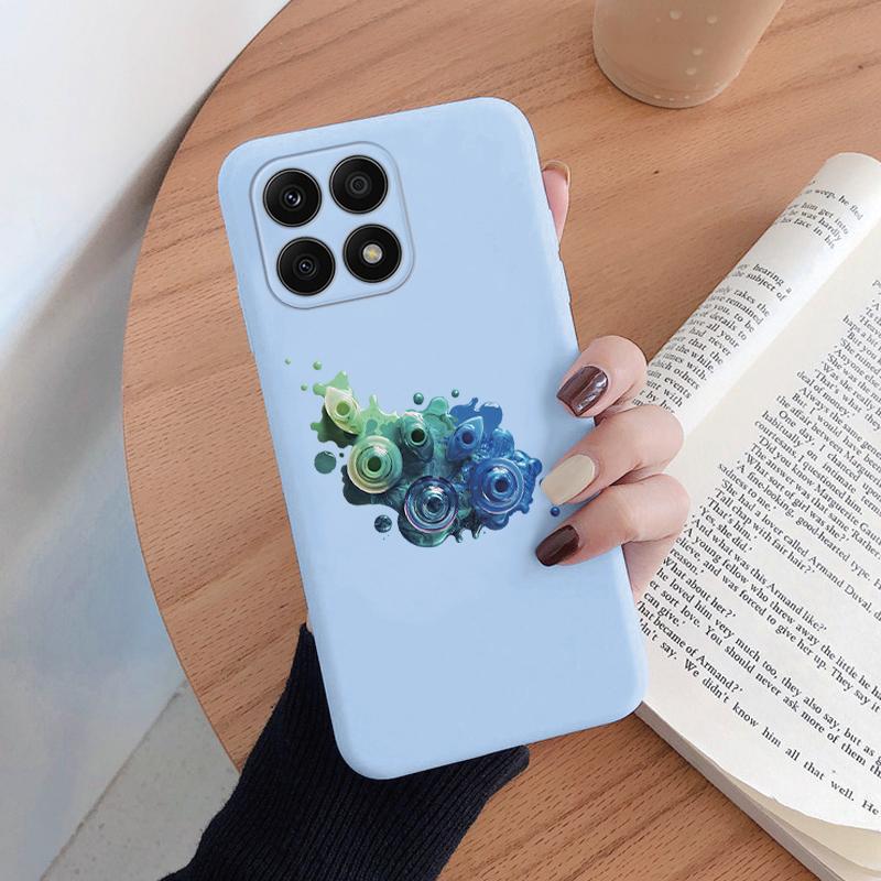 For Honor X6B 4G X8B 200 Smart X6 400 Pro Lite Phone Case Fashion Leopard Print Back Cover Soft Silicone Shockproof Funda Coque