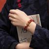 Natural Southern Red Agate Bracelet for Women, Multi-loop Red Bracelet Accessory, Birthday Gift for Best Friend