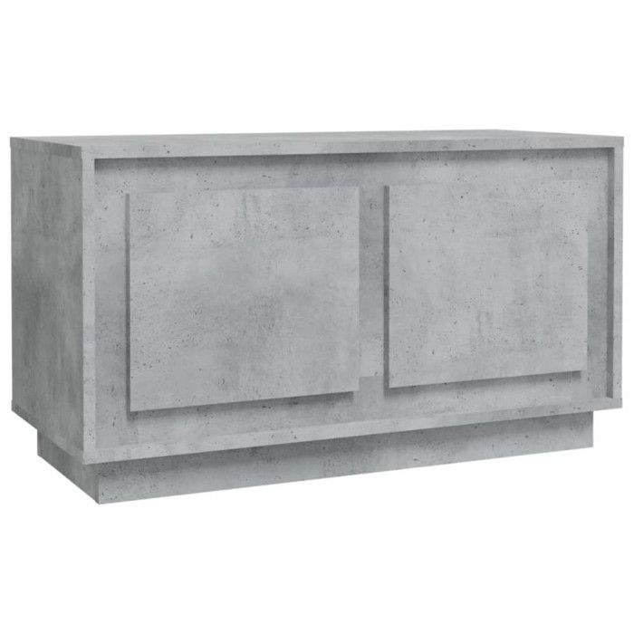 VidaXL TV Stand Concrete Grey 80x35x45 Cm Engineered Wood 819856