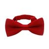 Bow Ties for Boys Solid Color Pre-tied Kids Bow Ties Adjustable Neck Bowtie for Graduation Wedding Party School Casual