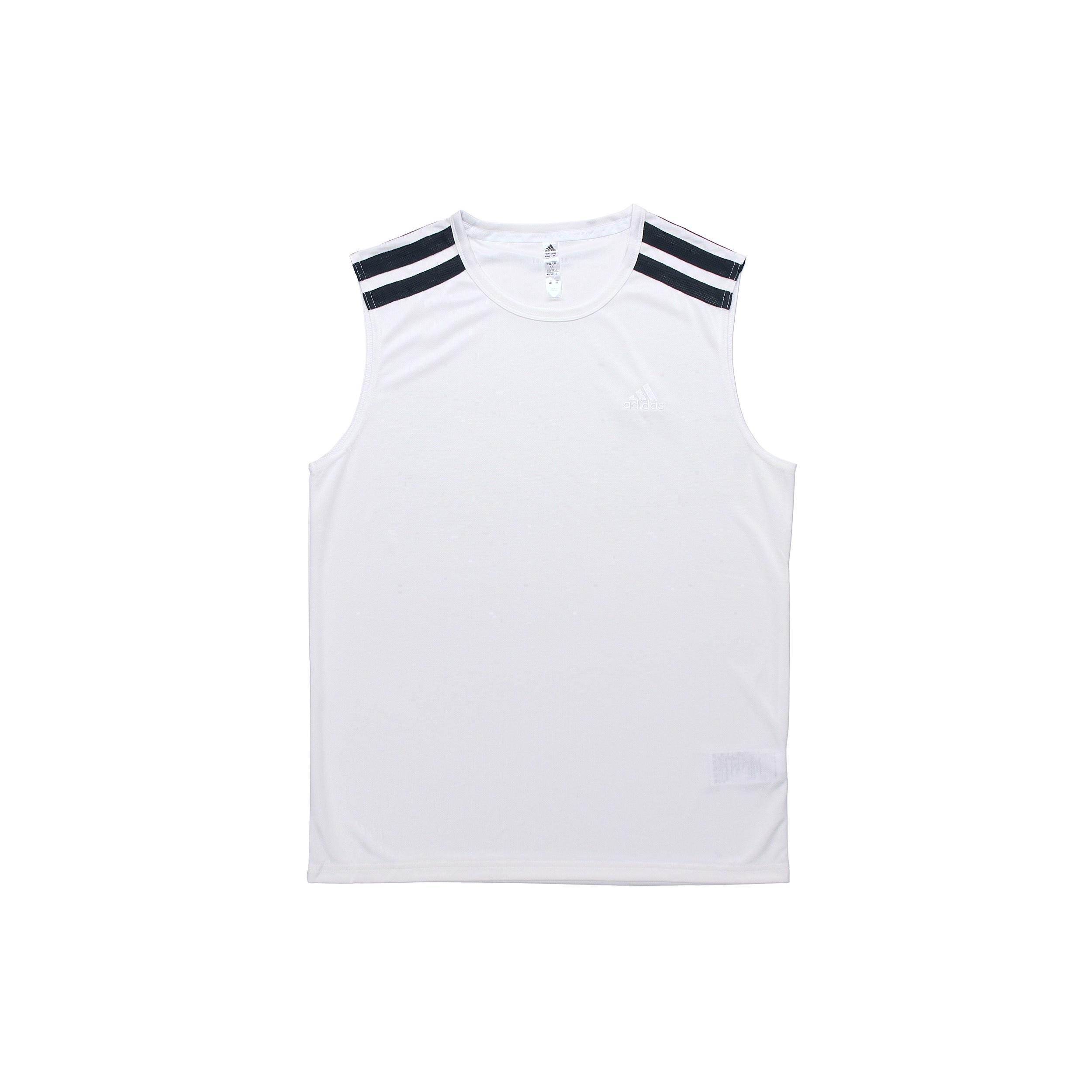 adidas MENS All World Sl 2.0 Basketball Vest White Men s GT3019 M