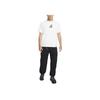 Nike Geometric Pattern Crew Neck Fitted Short Sleeve T-Shirt Men Tops White DJ5735-121