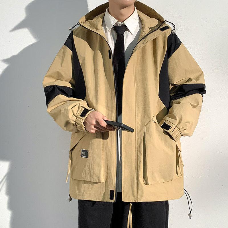 Jackets for Men In Spring and Autumn, Trendy, Versatile and Handsome Japanese Casual Jackets, Large Size Loose and Fat Men's Jackets