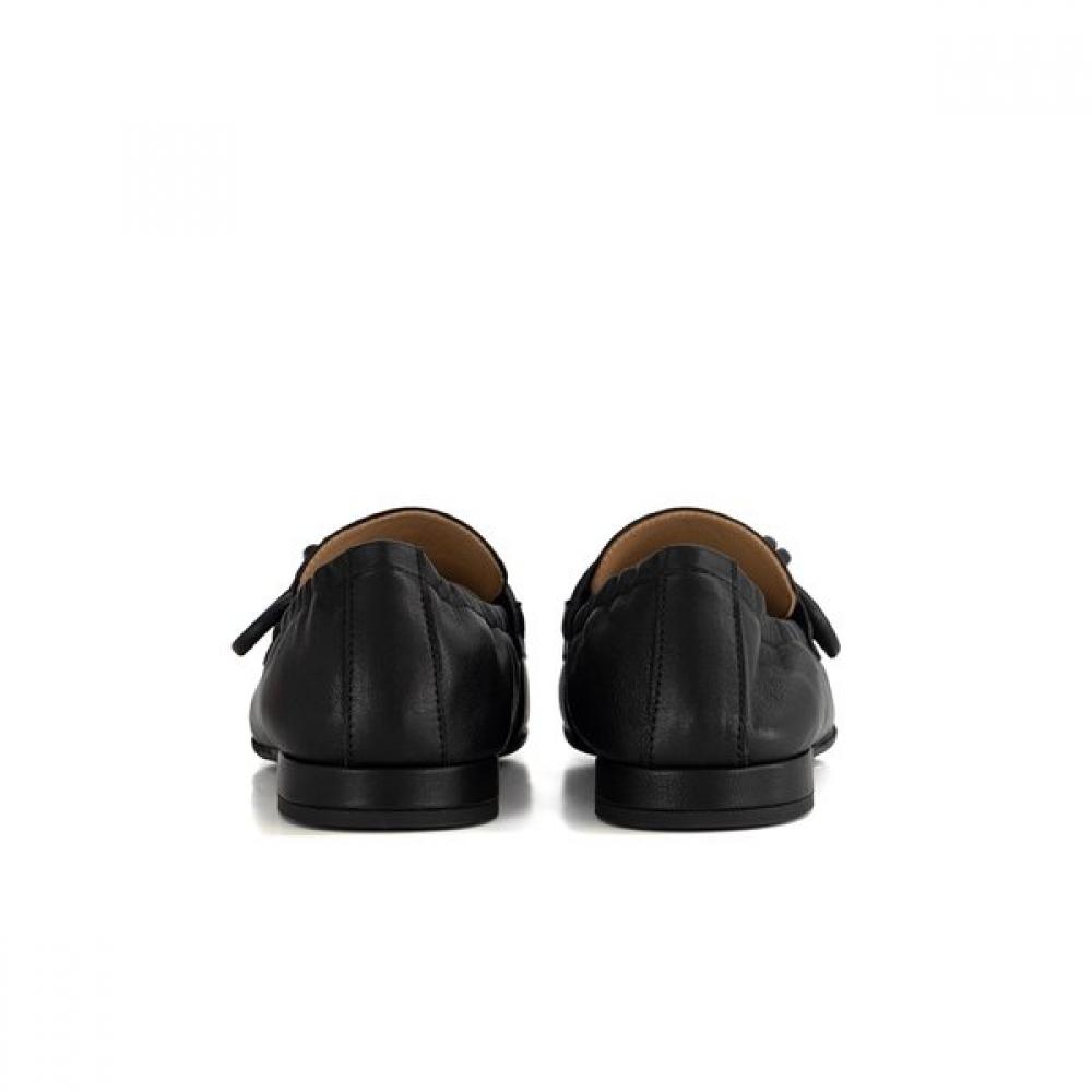 Daks Women S 3cm Semi dreSS Vintage Comfort Loafer Black drf618lS10