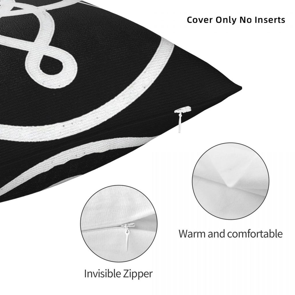 The Mission Goth Movie Pillowcase Polyester Linen Velvet Pattern Zip Decor Throw Pillow Case Home Cushion Cover