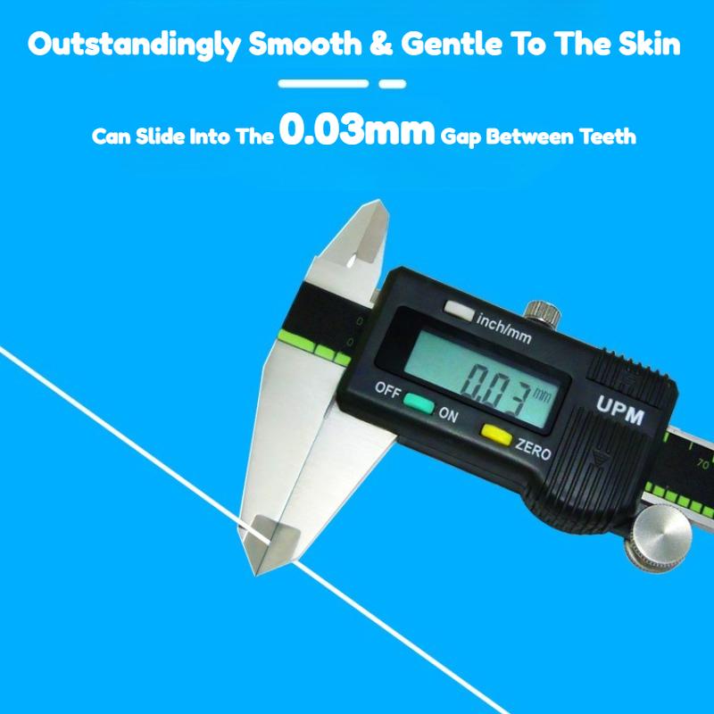 Dental 50m Roll Flosser Portable Toothpick Oral Hygiene Cleaning High Tension Floss Practical Health Mouth