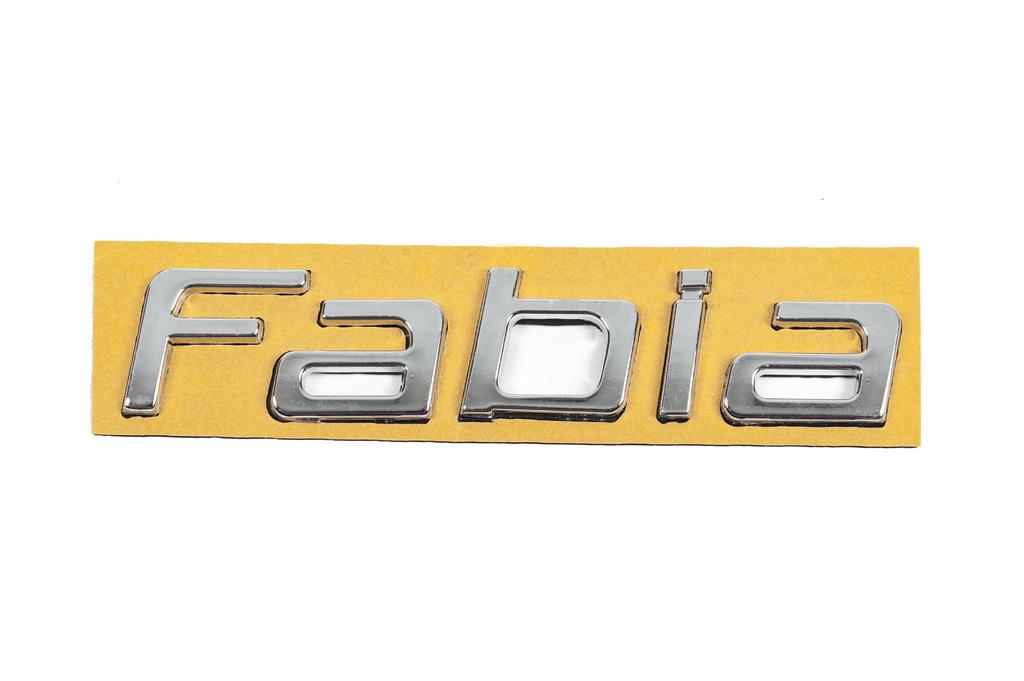 

Напис Fabia (125 мм на 25мм) для Skoda Fabia 2007-2014 рр.