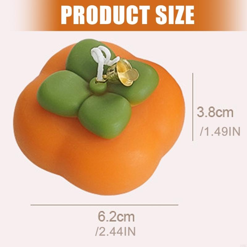 Persimmon Scented Lastings Burn Aromatherapys Ornament for Home Table Decorations Photo Props J0MC