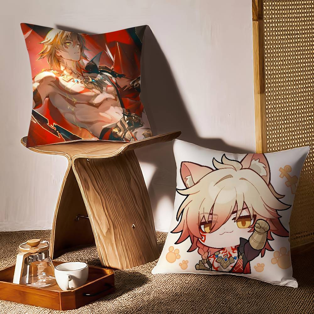 Cool Man Mydei H-Honkai Star Rail-MT Kissenbezug Druck Kissenbezug Wohnzimmer Sofa Kissenbezug Schlafzimmer Raumdekor