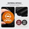 2pcs Car Water Cup Coaster Colorful Non Slip Pad Accessories For Opel Meriva Mokka Grandland Vectra Zafira Vivaro Antara