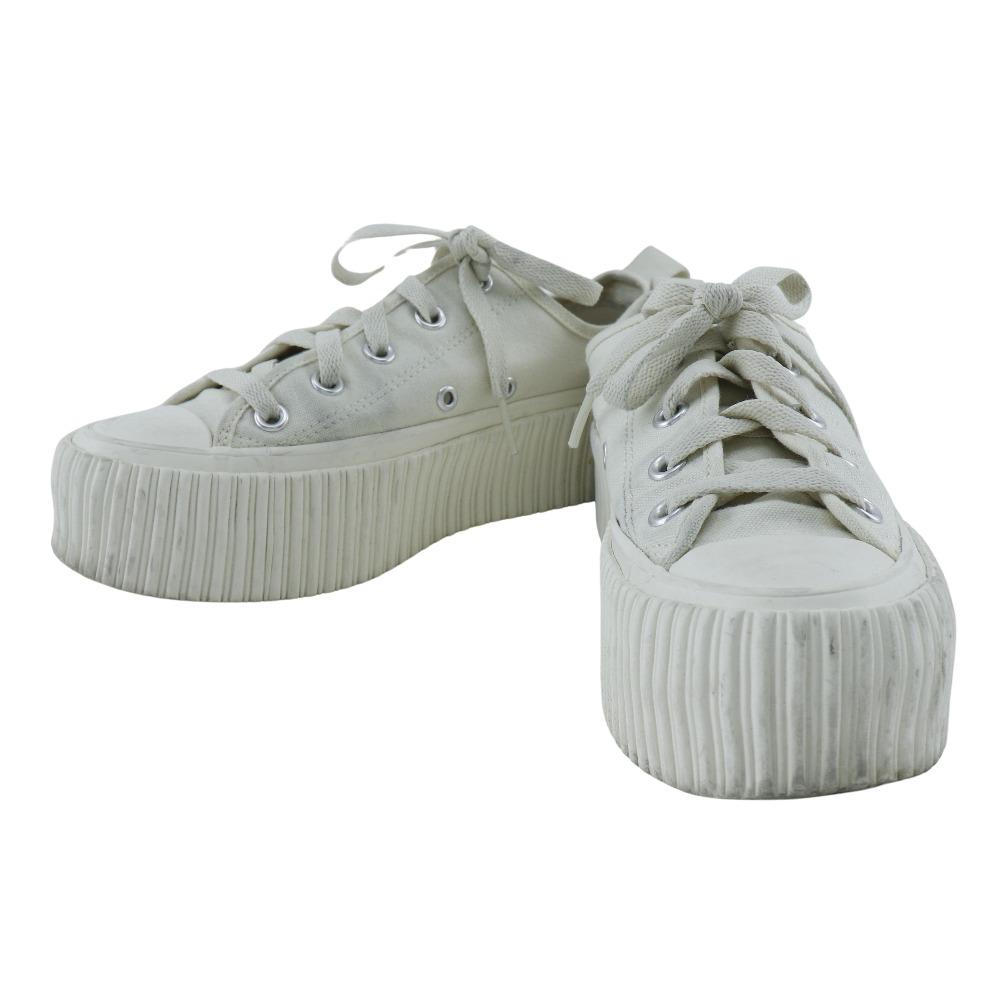 

CONVERSE All Star Lifted Rib Tape sneakers LIFTED RIBTAPE OX off white canvas Women Used