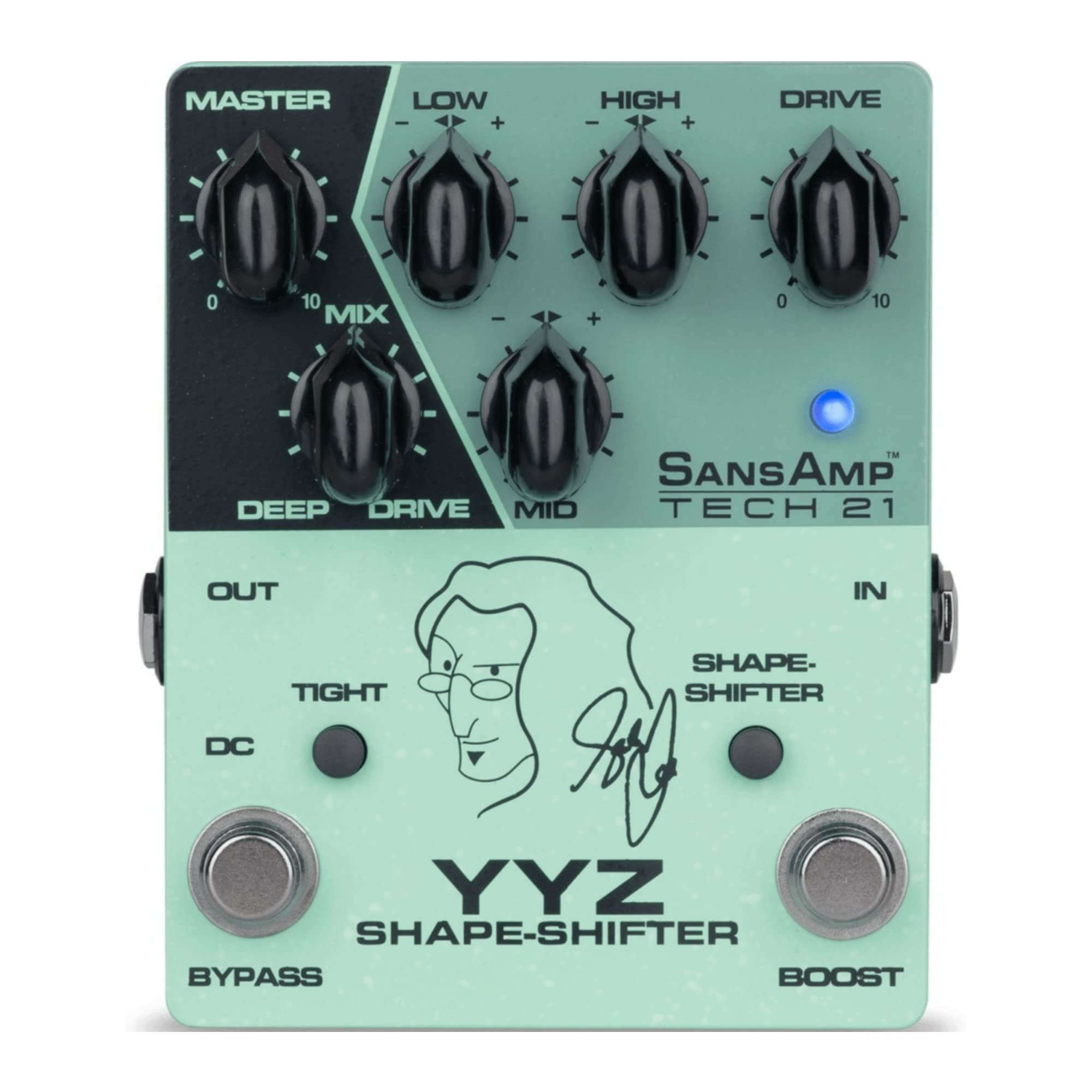 

TECH21 SANSAMP Geddy Lee Signature Preamp Pedal YYZ SHAPE-SHIFTER []