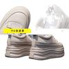 Little White Shoes Women's Autumn Versatile 2025 New Muffin Thick-soled Super Fire Board Shoes 10cm Thick-soled Inner Height-increasing Women's Shoes