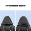 Car Seat Headrest Pillow with Double Straps for Sports Seats Universal Latex Neck Support Cushion Lumbar Back Pad