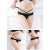 Sexy Panties Ladies Seduction Lace Stretch Transparent Bundle with Thong T-pants Sexy Lingerie 2152