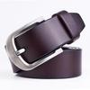 Men's Retro Genuine Cowhide Leather Pin Buckle Belt