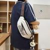 Modern Unisex Nylon Chest Bag Waterproof Minimalist Design For Cycling And Travel