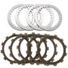Motorcycle Clutch Friction Disc Plate Kit For Yamaha SRV250 Renaissa XV125S XV240 XV250 Virago Route   V-Star   XVS125    XVS250