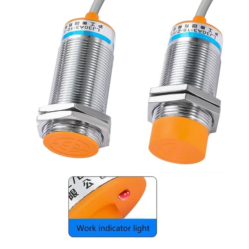 Efficient LJ30A3 Cylindrical Inductive Proximity Sensors Switches Suitable for Lathes Machine Tool Precise Machinery Use