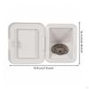 Hardware Splash-Resistant Marine Guard Cover with Square Frame