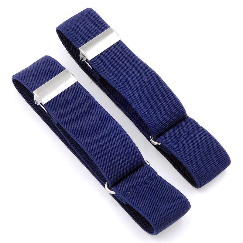 "Women's Shirt Fabric Cuffs and Men's Armbands, 2.5cm Elastic, Versatile Bracelets"