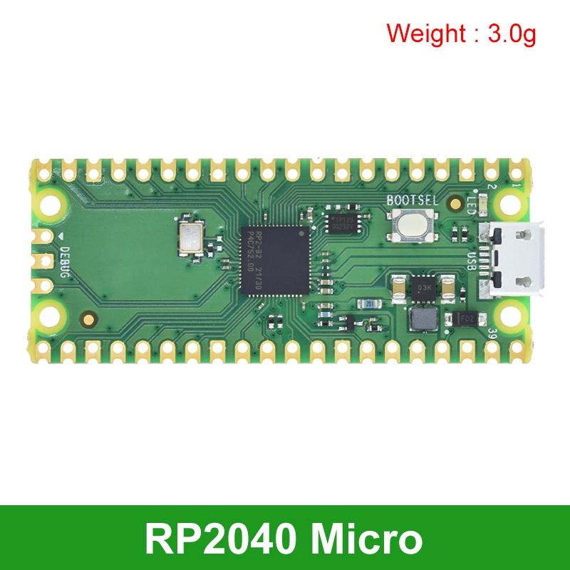 1/3PCS Raspberry Pi Pico Board RP2040 TYPE-C / MICRO Dual-Core 264KB ARM Low-Power High-Performance