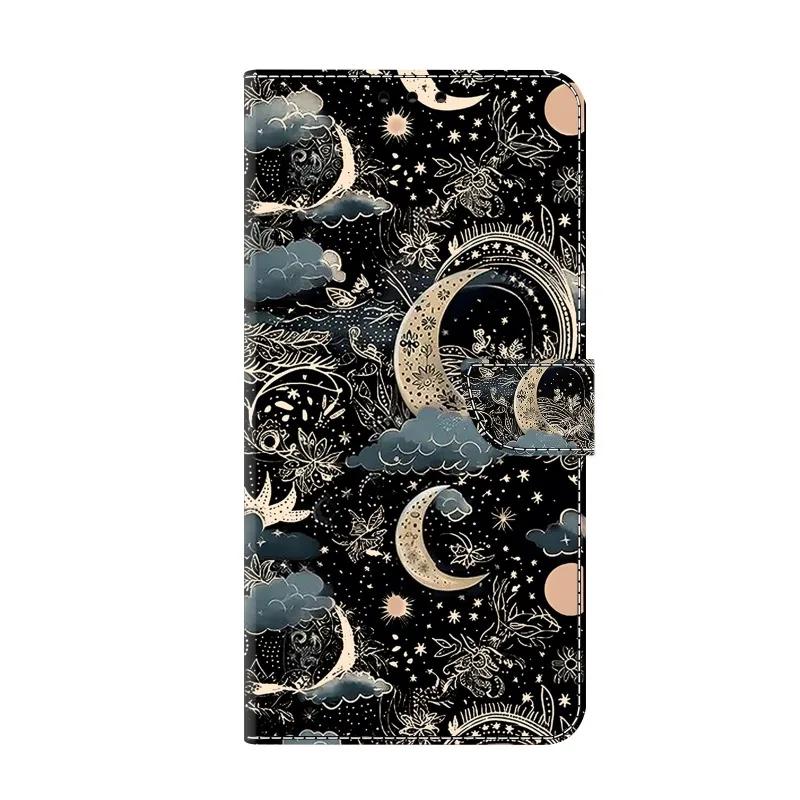 Étui Edge 60 Fusion pour Motorola Edge 60 Edge60 Fusion Funda Portefeuille Peint Étui à Rabat Support pour Moto Edge 60 Étui de Téléphone Couverture Livre