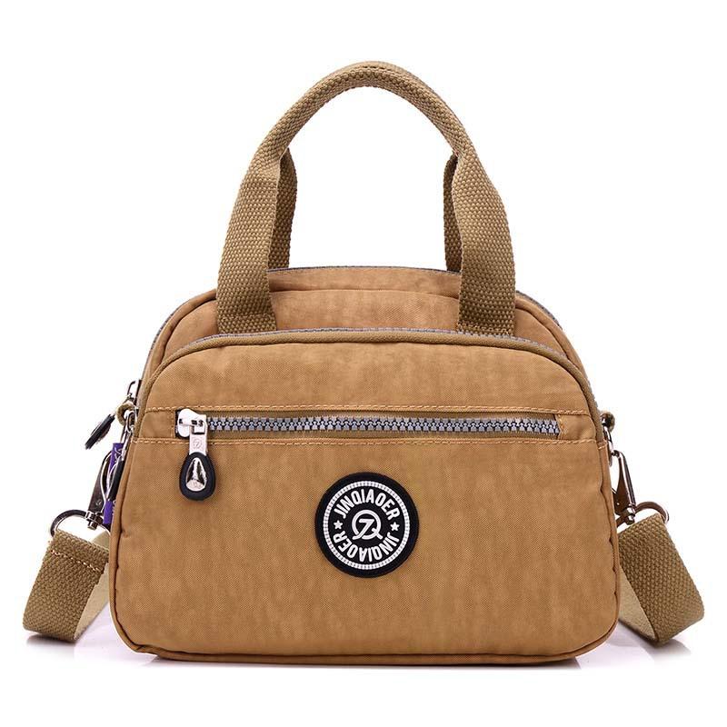 Female Bag 2022 New Fashion Handbag Shoulder Messenger Bag Lightweight Washable Nylon Leisure Small Bag KTB