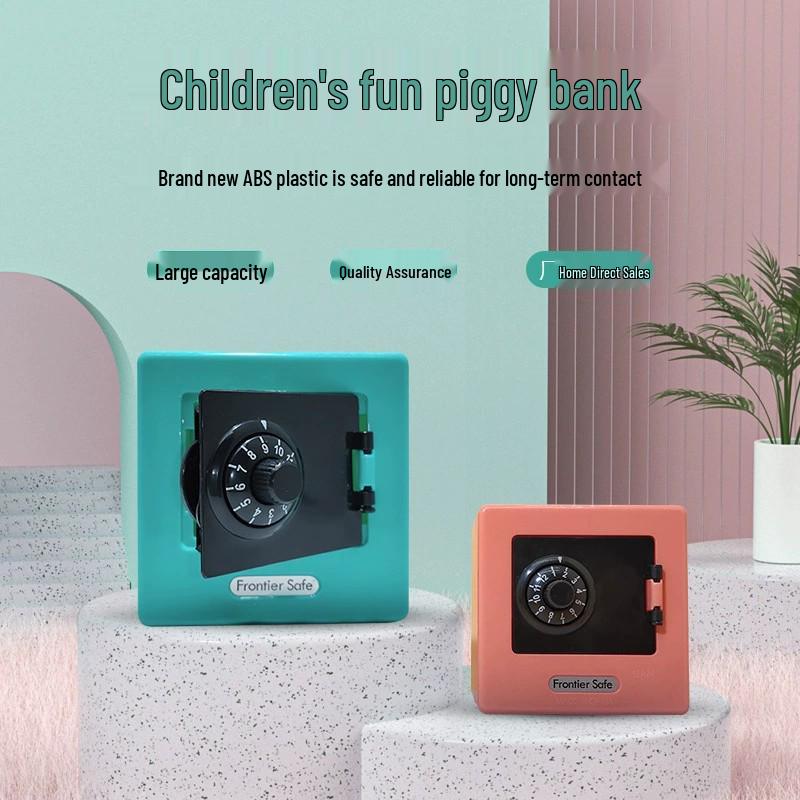 Creative Children's Password Coin Bank: Money-Saving Jar and Ornament Toy