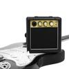 Outdoor Guitar Amp 5W Guitar Amplifier With Back Clip Portable Acoustic Electric Guitar Speaker Musical Instrument Parts