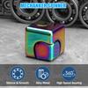 Infinity Gear Fidget Cube Spinner for Kid Adult, Transformable Spinning Top Metallic Fidget Toys for Anti-Anxiety Stress Relief Autism, 2-in-1 Cube