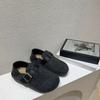Retro Shoes for Women in Autumn and Winter, Thick-soled and Fleece Cotton Shoes