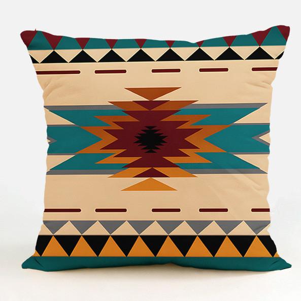 Modern Minimalist Geometric Linen Pillow Cover For Living Room Decor