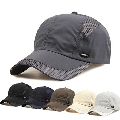 Fashion Mens Summer Outdoor Sport Baseball Hat Running Visor Cap Hot Popular New Cool Quick Dry Mesh Cap