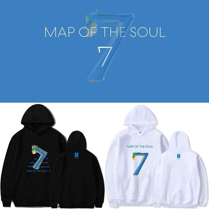 Bts Kpop Of The Soul7 Bangtan Boys Hoodie Coat Pullover Sweatshirt Top
