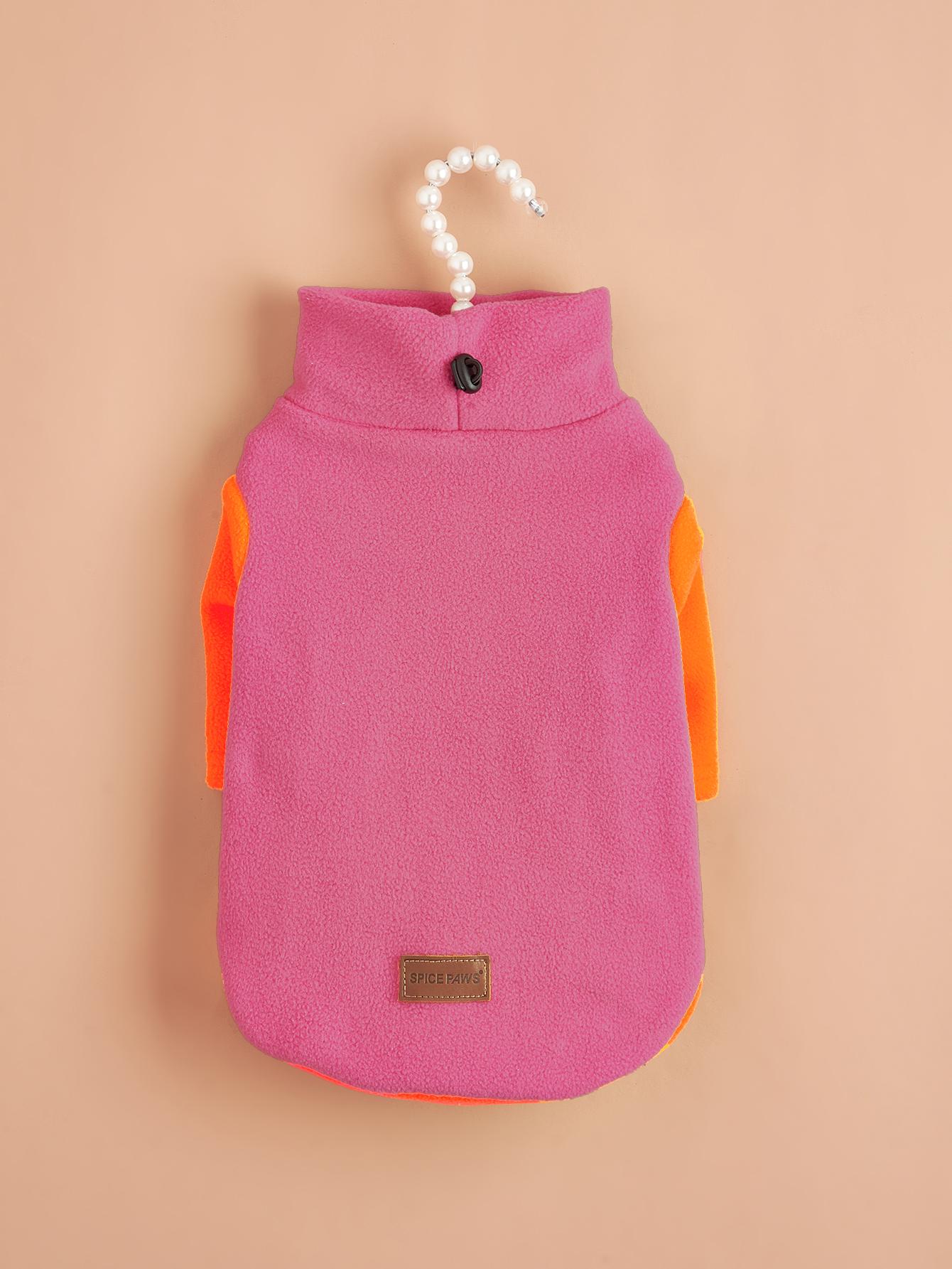 

Одежда с высоким воротником для питомцев для собаки кошки щенка Удобное пальто Толстовка Наряды для собак для осени зимы Йоркширский терьер Пудель XS（old） розы красного